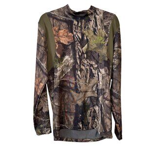 Mossy Oak Mens Camo Real Tree Long Sleeve Shirt M Elite